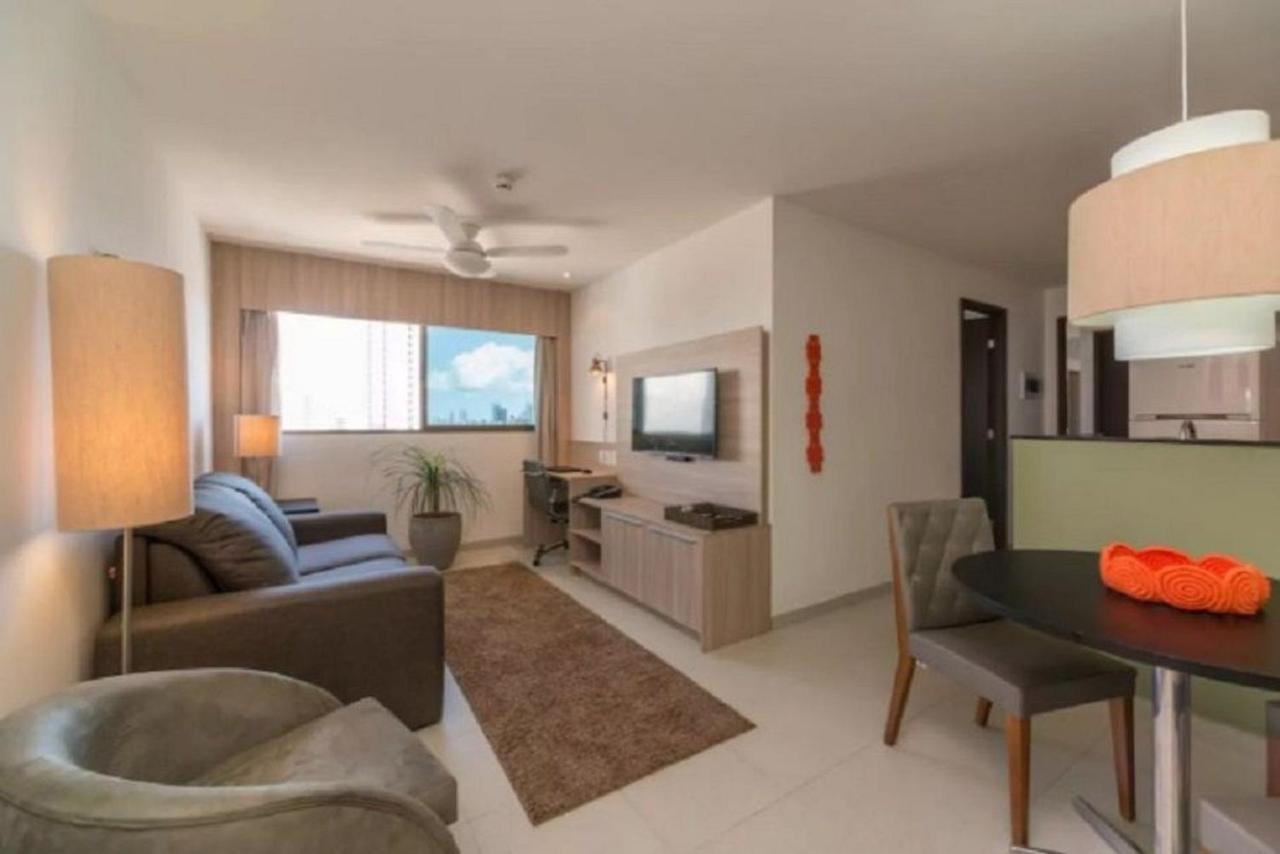 Excelente Flat Em Boa Viagem 2 Quartos Beach Class Ideal Para Familia Ou Viagens De Negocio Nob1804 Recife Eksteriør billede