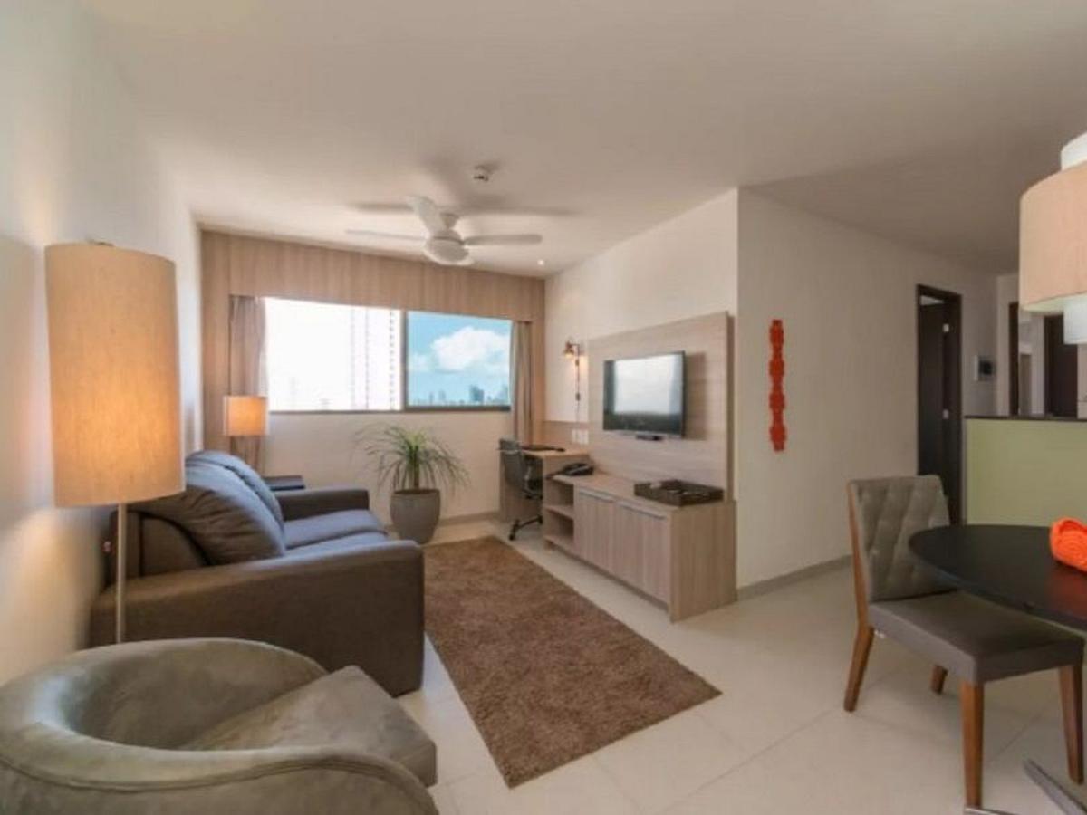 Excelente Flat Em Boa Viagem 2 Quartos Beach Class Ideal Para Familia Ou Viagens De Negocio Nob1804 Recife Eksteriør billede